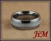 Herrering 8mm Tungsten med Carbon-indlæg