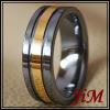 Herrering 18 karat guld & Tungsten