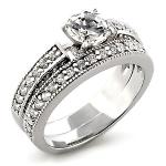 Diamant Forlovelsesring - 1 sten, 1,25 karat