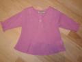 crinkle tunika i pink - Bombibitt