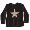 sort t-shirt med stjerne - MIO my MIO