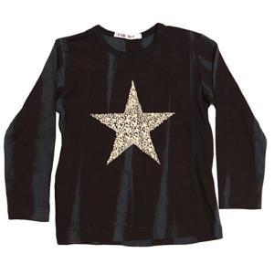 sort t-shirt med stjerne - MIO my MIO