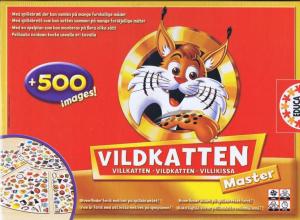Vildkatten +500 BrikkerÆselspillet spillekort