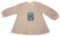 ALDER - jersey tunika - drappa dot