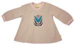 ALDER - jersey tunika - drappa dot