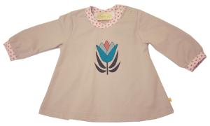 ALDER - jersey tunika - drappa dot