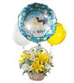 Baby Boy Bouquet with Balloons