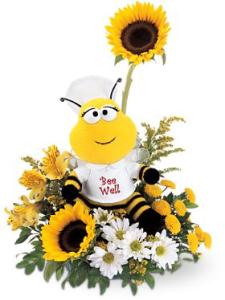 Bee well bouquet