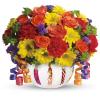 Teleflora Brilliant Birthday Blooms Bouquet