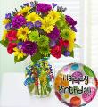 Cheerful bday bouquet