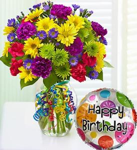 Cheerful bday bouquet