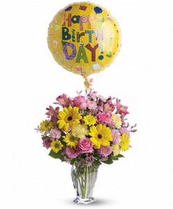 Fly away Birthday Bouquet