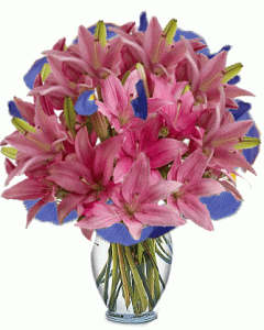 Pink Lily Bouquet