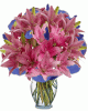 Pink Lily Bouquet