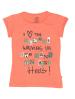 fersken t-shirt med print - LCKR