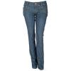 Denim straight leg jeans